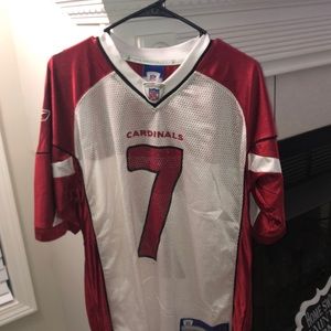 Reebok screen printed Matt Leinart Arizona Cardinals jersey